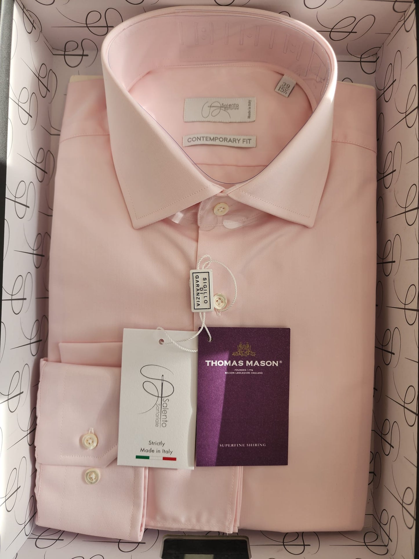 Thomas Mason Contemporary Fit Shirt - Modern Sophistication